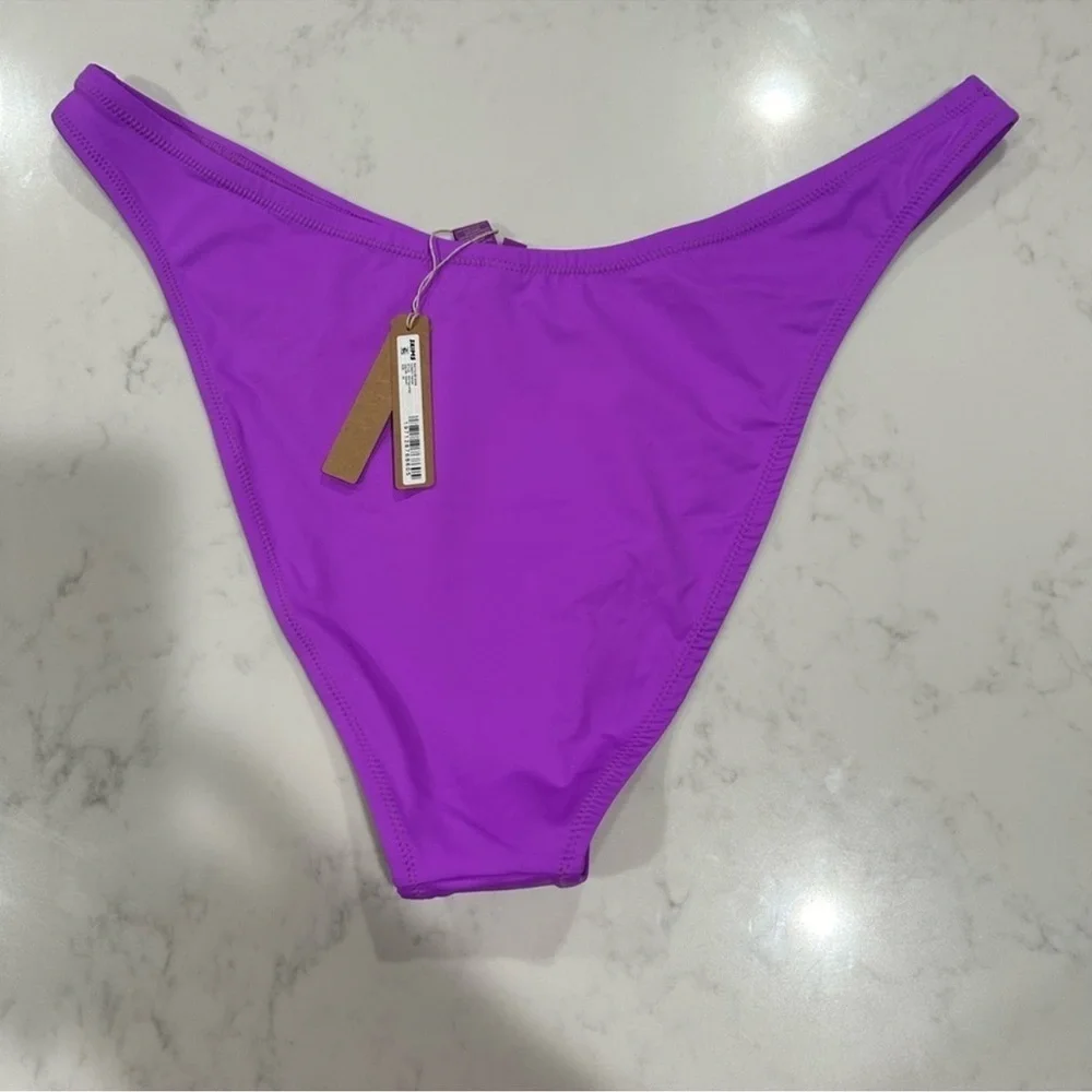 SKIMS (B10) Swim Cheeky Tanga Bottom - Violet Size 2X
